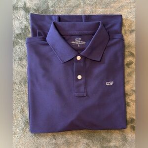Vineyard Vines L/S, Boys’ Knit Polo Shirt, Three Button Front,Size: L (BOYS)